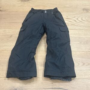 686 boys youth snow ski Black Pants insulated 5000MM